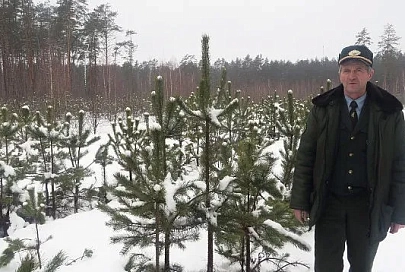 Лучшим лесничим 2018 года стал Виктор Голос из Петриковского лесхоза
